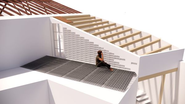 Vivienda con cubierta de madera vista 7