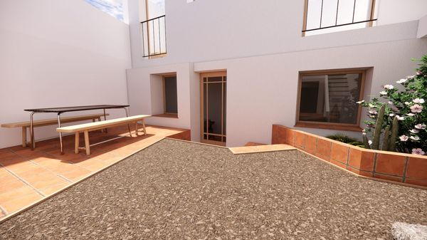 Vivienda con patio interior 1