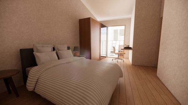 Vivienda con patio interior 3