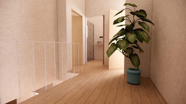 Vivienda con patio interior 4
