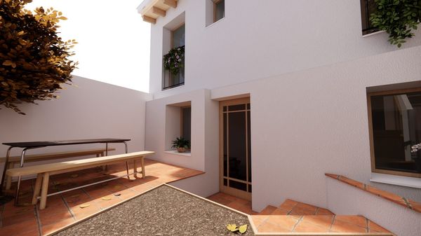Vivienda con patio interior 5