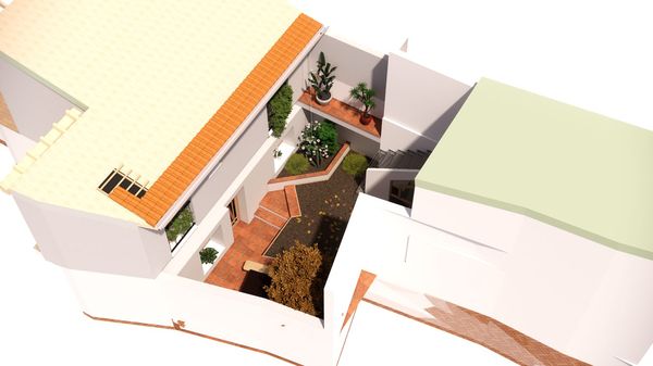 Vivienda con patio interior 7